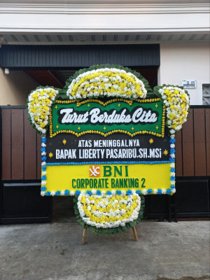 Papan Bunga Duka di Biau