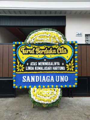Papan Bunga Duka di Biau