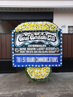 Papan Bunga Duka di Biau